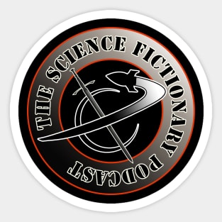 The Science Fictionary Podcast Hi-Contrast Sticker